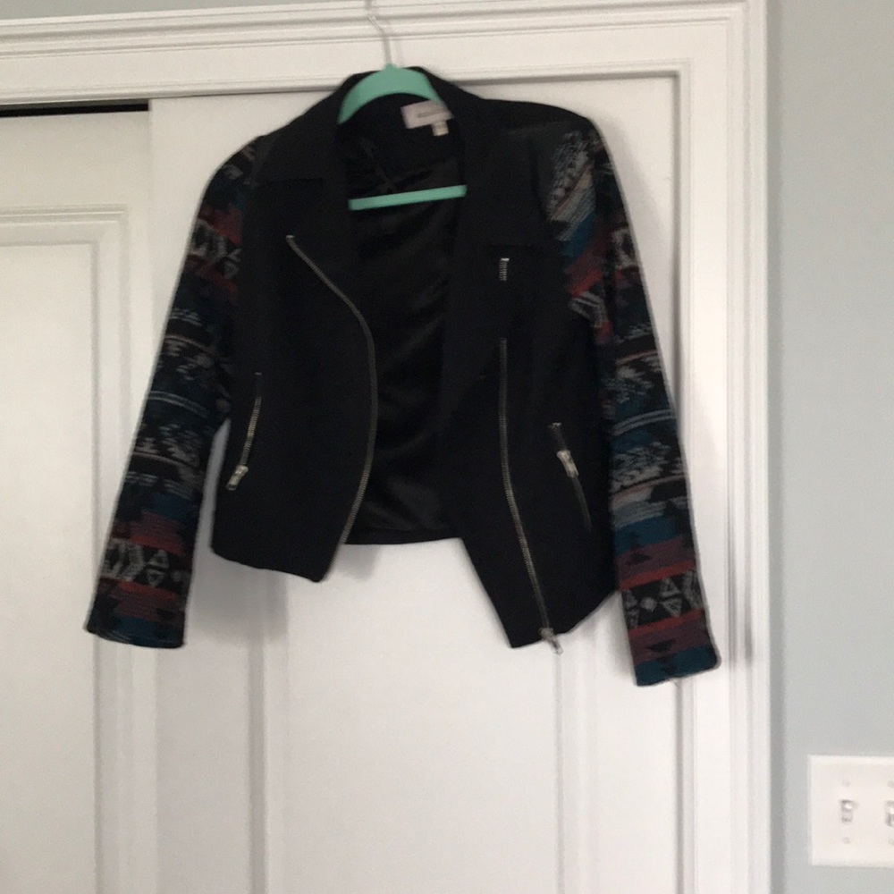 Aztec sleeve jacket